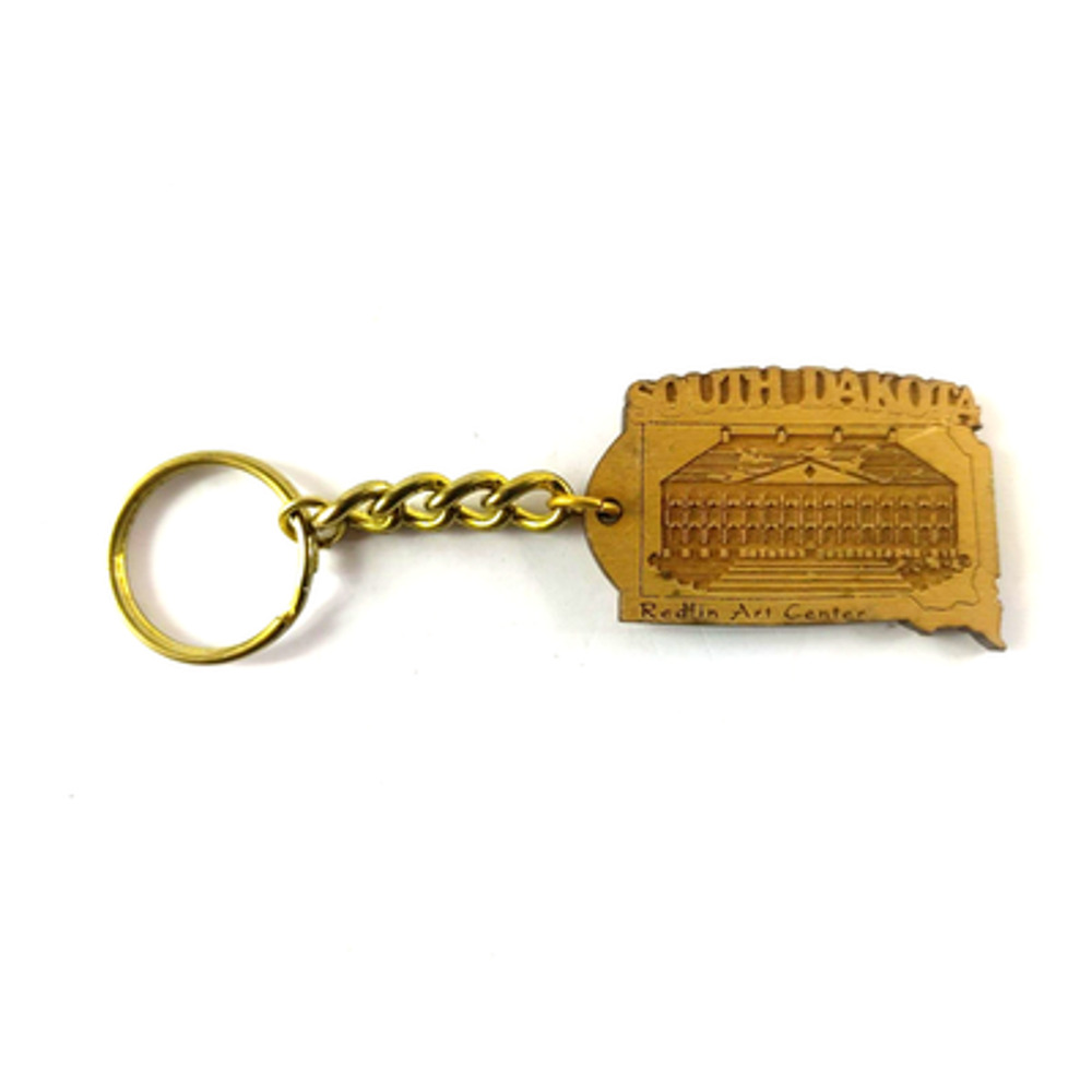 Terry Redline Wooden Keychain South Dakota Redline Art Center
